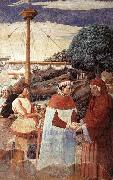 GOZZOLI, Benozzo Disembarkation at Ostia china oil painting reproduction